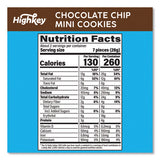 Chocolate Chip Cookies, 2 Oz, Bag, 6/carton, Ships In 1-3 Business Days