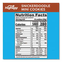 Snickerdoodle Cookies, Snickerdoodle, 2 Oz Bag, 6/carton, Ships In 1-3 Business Days
