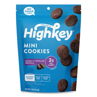 Double Chocolate Brownie Cookies, 0.75 Oz Packet, 6/carton, Ships In 1-3 Business Days