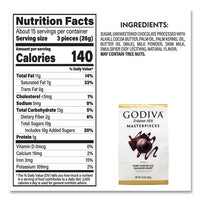 Lindt Lindor, Godiva, Ghiradelli Premium Chocolate Variety, 44.37 Oz Bag, 3/carton, Ships In 1-3 Business Days
