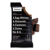 Adult Bars, Chocolate Sea Salt, 1.83 Oz Bar, 5 Bars/box, 2 Boxes/carton, Ships In 1-3 Business Days