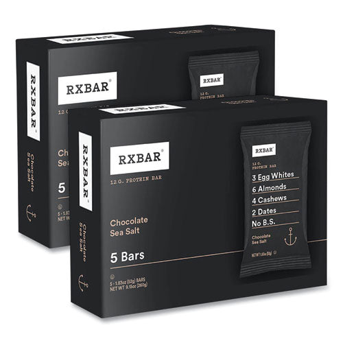 Adult Bars, Chocolate Sea Salt, 1.83 Oz Bar, 5 Bars/box, 2 Boxes/carton, Ships In 1-3 Business Days