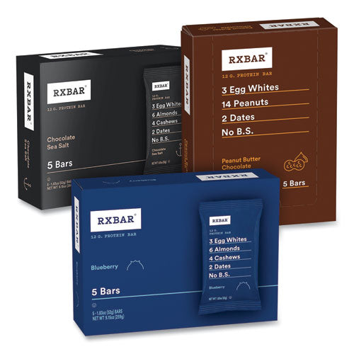 Adult Bars, Assorted Flavors, 1.83 Oz Bar, 5 Bars/pack, 3 Packs/carton, Ships In 1-3 Business Days