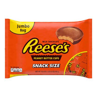 Snack Size Peanut Butter Cups, 19.5 Oz Bag, 2 Bags/carton, Ships In 1-3 Business Days