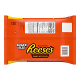 Snack Size Peanut Butter Cups, 19.5 Oz Bag, 2 Bags/carton, Ships In 1-3 Business Days