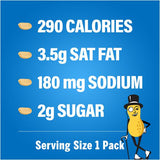 Salted Peanuts, 1.75 Oz Pack, 18 Packets/box, 2 Boxes/carton, Ships In 1-3 Business Day
