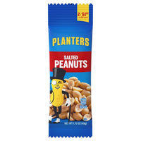 Salted Peanuts, 1.75 Oz Pack, 18 Packets/box, 2 Boxes/carton, Ships In 1-3 Business Day