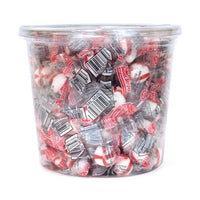 Bobs Sweet Stripes Soft Candy, Peppermint, 0.18 Oz Individually Wrapped, 160/tub, 2 Tubs/carton, Ships In 1-3 Business Days