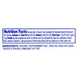 Bobs Sweet Stripes Soft Candy, Peppermint, 0.18 Oz Individually Wrapped, 160/tub, 2 Tubs/carton, Ships In 1-3 Business Days