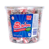 Bobs Sweet Stripes Soft Candy, Peppermint, 0.18 Oz Individually Wrapped, 160/tub, 2 Tubs/carton, Ships In 1-3 Business Days