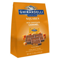 Milk Chocolate And Caramel Chocolate Squares, 15.96 Oz Bag, 2/carton, Ships In 1-3 Business Days