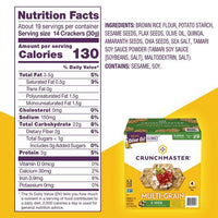 5-seed Multi-grain Crunchy Oven Baked Crackers, Original, 5 Oz Bags, 4/box, 2 Boxes/carton, Ships In 1-3 Business Days