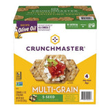 5-seed Multi-grain Crunchy Oven Baked Crackers, Original, 5 Oz Bags, 4/box, 2 Boxes/carton, Ships In 1-3 Business Days