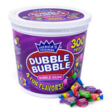 Bubble Gum Assorted Flavor Twist Tub, 0.16 Oz Individually Wrapped, 300/tub, 2 Tubs/carton, Ships In 1-3 Business Days