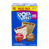 Pop Tarts, Brown Sugar Cinnamon/strawberry, 2/pouch, 24 Pouches Box, 2 Boxes/carton, Ships In 1-3 Business Days