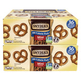 Mini Pretzels. 0.92 Oz Pack, 36 Packs/box, 2 Boxes/carton, Ships In 1-3 Business Days