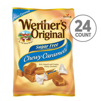 Chewy Caramels Sugar Free, 1.48 Oz Bag, 24/carton, Ships In 1-3 Business Days