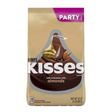 Kisses With Almonds, Milk Chocolate, 32 Oz Pack, 2 Packs/carton, Ships In 1-3 Business Days