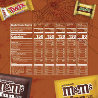 Mixed Chocolate Variety, Halloween Bundle, Chocolate, Two Bags, 155 Pieces