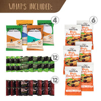 Energy Snack Box, 60 Assorted Snacks/box, Ships In 1-3 Business Days