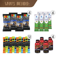 Energy Snack Box, 60 Assorted Snacks/box, Ships In 1-3 Business Days