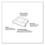 F1 Shallow Trays For Gratnells Storage Frames And Trolleys, 1 Section, 1.85 Gal, 12.28" X 16.81" X 3.25", Flame Red, 8/pack