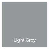 F1 Shallow Trays For Gratnells Storage Frames And Trolleys, 1 Section, 1.85 Gal, 12.28" X 16.81" X 3.25", Light Gray, 8/pack
