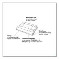 F2 Deep Trays For Gratnells Storage Frames And Trolleys, 1 Section, 3.57 Gal, 12.28" X 16.81" X 6.25", Flame Red, 6/pack
