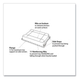 F2 Deep Trays For Gratnells Storage Frames And Trolleys, 1 Section, 3.57 Gal, 12.28" X 16.81" X 6.25", Grass Green, 6/pack