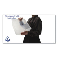 F2 Deep Trays For Gratnells Storage Frames And Trolleys, 1 Section, 3.57 Gal, 12.28" X 16.81" X 6.25", Trans Frost, 6/pack