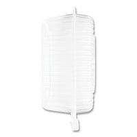 Handi-lock Single Compartment Food Container, 5.63 W X 3.25 D, Clear, Plastic, 500/carton