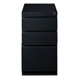Full-width Pull 20 Deep Mobile Pedestal File, Box/box/file, Letter, Black, 15 X 19.88 X 27.75, Ships In 4-6 Business Days