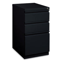 Full-width Pull 20 Deep Mobile Pedestal File, Box/box/file, Letter, Black, 15 X 19.88 X 27.75, Ships In 4-6 Business Days