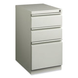 Full-width Pull 20 Deep Mobile Pedestal File, Box/box/file, Letter, Lt Gray, 15 X 19.88 X 27.75, Ships In 4-6 Business Days