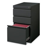 Full-width Pull 20 Deep Mobile Pedestal File, Box/box/file, Letter, Charcoal, 15 X 19.88 X 27.75, Ships In 4-6 Business Days