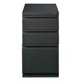 Full-width Pull 20 Deep Mobile Pedestal File, Box/box/file, Letter, Charcoal, 15 X 19.88 X 27.75, Ships In 4-6 Business Days