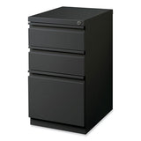 Full-width Pull 20 Deep Mobile Pedestal File, Box/box/file, Letter, Charcoal, 15 X 19.88 X 27.75, Ships In 4-6 Business Days