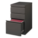 Full-width Pull 20 Deep Mobile Pedestal File, Box/box/file, Letter, Medium Tone, 15x19.88x27.75, Ships In 4-6 Business Days