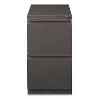 Full-width Pull 20 Deep Mobile Pedestal File, File/file, Letter, Medium Tone, 15 X 19.88 X 27.75, Ships In 4-6 Business Days