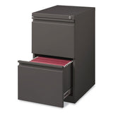 Full-width Pull 20 Deep Mobile Pedestal File, File/file, Letter, Medium Tone, 15 X 19.88 X 27.75, Ships In 4-6 Business Days