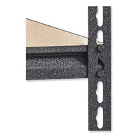 Iron Horse 2300 Rivet Shelving, Four-shelf, 36w X 18d X 60h, Black, Ships In 4-6 Business Days