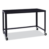 Rta Mobile Desk, 47.45 X 23.88 X 29.6, Black, Ships In 4-6 Business Days