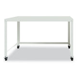 Rta Mobile Desk, 47.45 X 23.88 X 29.6, White, Ships In 4-6 Business Days