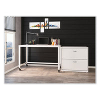 Rta Mobile Desk, 47.45 X 23.88 X 29.6, White, Ships In 4-6 Business Days