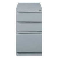 Full-width Pull 20 Deep Mobile Pedestal File, Box/box/file, Letter, Platinum, 15 X 19.88 X 27.75, Ships In 4-6 Business Days