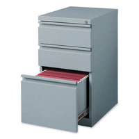 Full-width Pull 20 Deep Mobile Pedestal File, Box/box/file, Letter, Platinum, 15 X 19.88 X 27.75, Ships In 4-6 Business Days