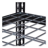Iron Horse 2300 Wire Deck Shelving, Four-shelf, 36w X 18d X 60h, Black, Ships In 4-6 Business Days