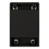 Arch Pull 20 Deep Mobile Pedestal File, 2-drawer, Box/file, Letter, Black, 15 X 19.88 X 23.75, Ships In 4-6 Business Days