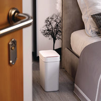 Plastic Sensor Trash Can, 3 Gal, Plastic, White