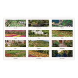 Recycled Gardens Of The World Monthly Wall Calendar, Garden Scene Photography, 12 X 12, White Sheets, 12-month (jan-dec):2025